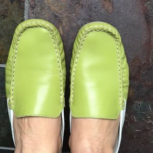 Gorgeous Studio C slip on leather slides